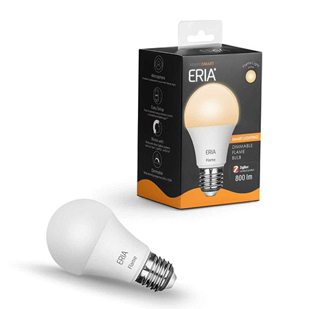 ERIA A60 9W  |  Smart Dimmable Flame E27 Light Bulb with box