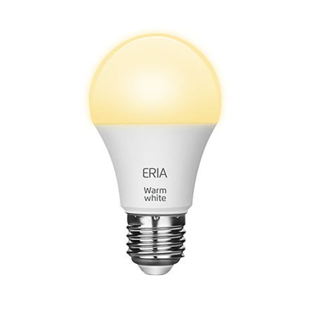 ERIA A60 9W  |  Smart Dimmable Warm White E27 Light Bulb