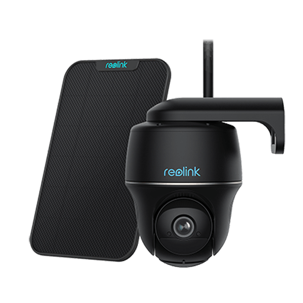 Reolink Argus PT | Pan & Tilt Wire-Free Security Camera | Solar Panel Included | Connect It