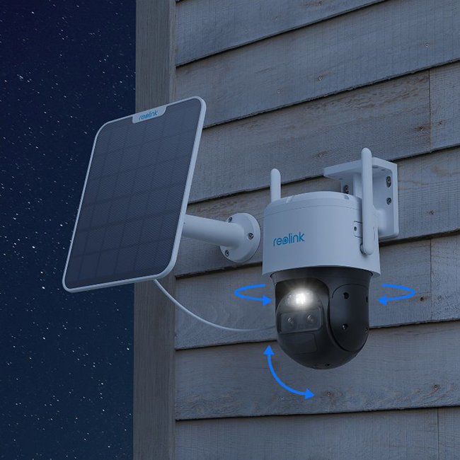 Reolink TrackMix LTE | Dual-Lens 4G PTZ Camera with Auto-Zoom Tracking | Connect It Ireland