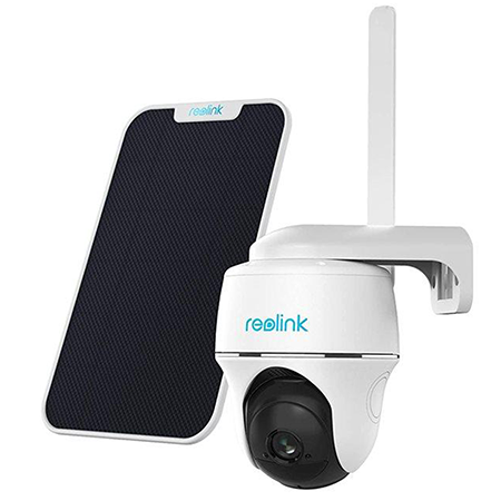 Reolink Go PT Plus | 100% Wire Free 4G Outdoor Security Camera with Solar Panel Included