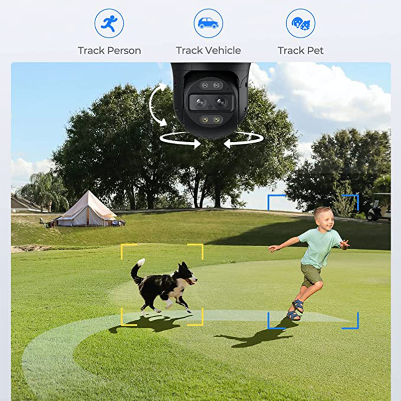 Reolink TrackMix WiFi | 4K Dual-Lens PTZ Camera with Motion Tracking | Connect It Ireland