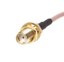 Female SMA to Right Angle Male CRC9 Cable | Connect It Ireland