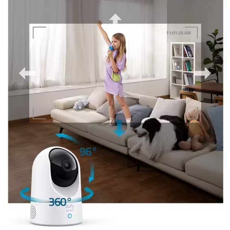Eufy Indoor Security Camera 2K Pan and Tilt | T8410223 | Connect It Ireland