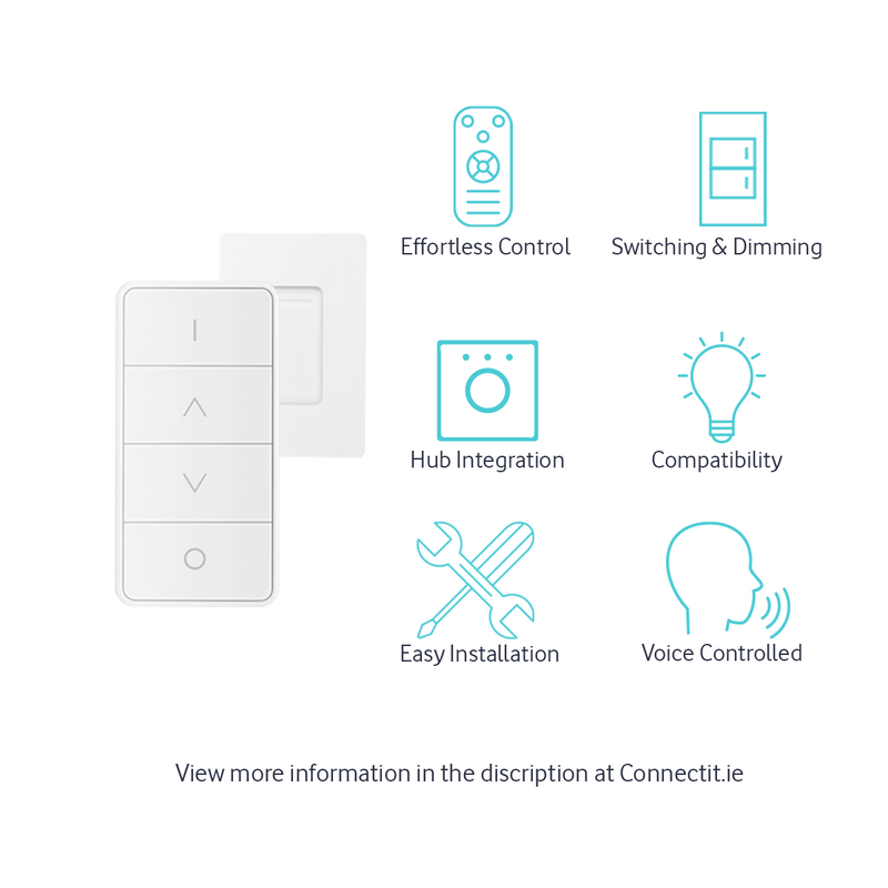 ERIA | Smart Wireless Dimming Remote/ Light Switch Features